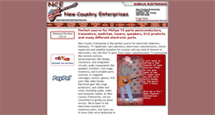 Desktop Screenshot of newcountryenterprises.com